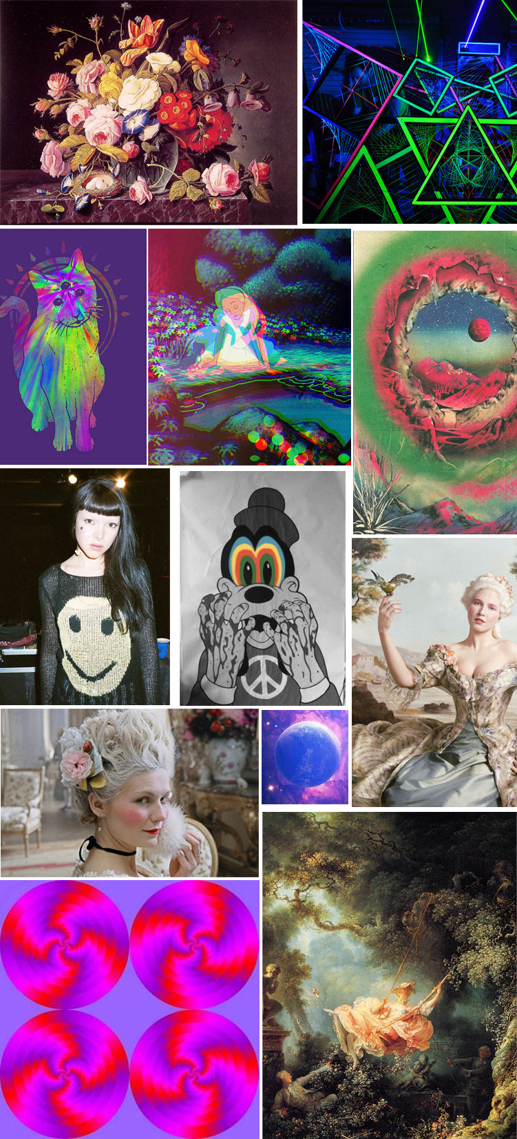 Limited Edition Scarf Print: Acid Reign