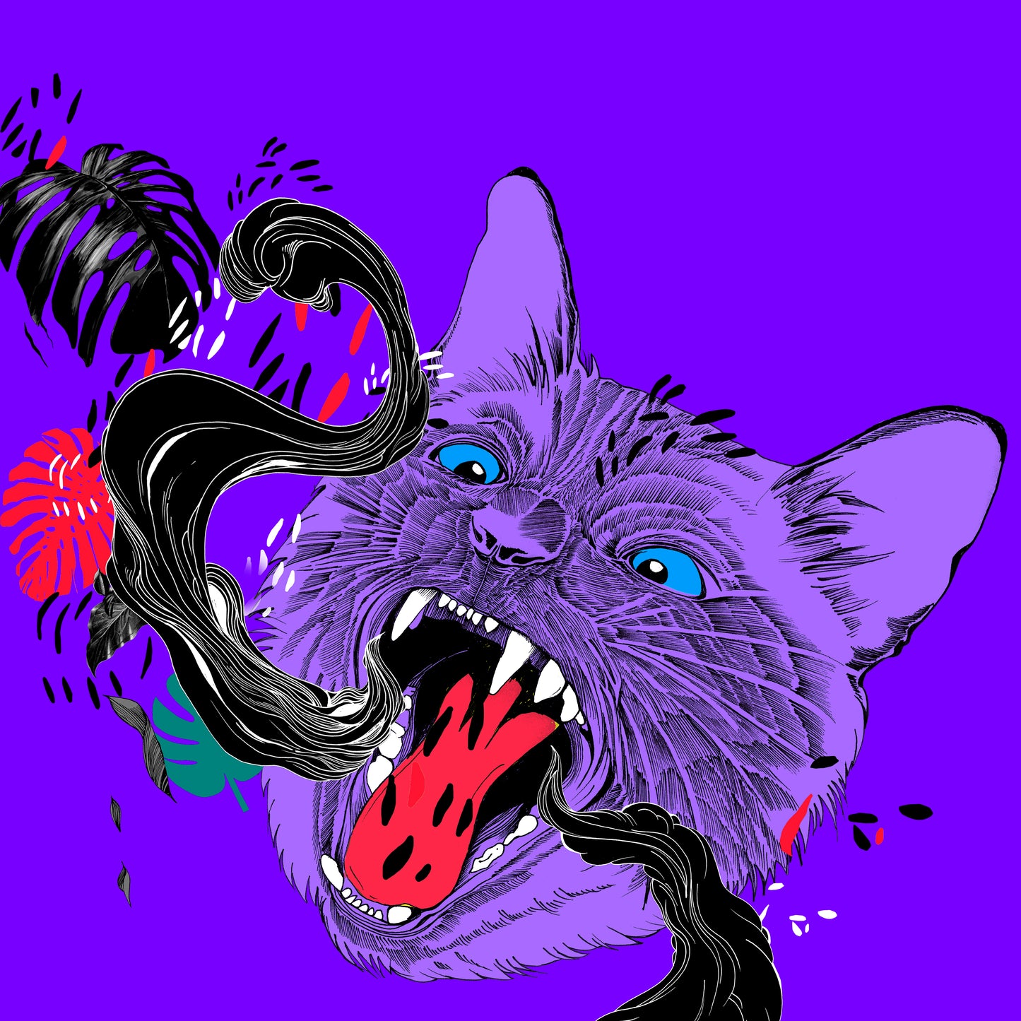 Limited Edition Print: Catnip