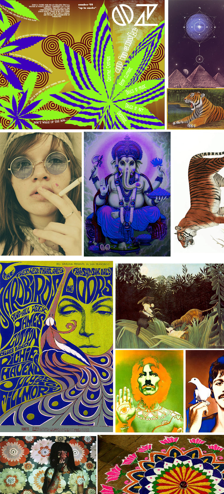 Limited Edition Scarf Print: Psychedelic Furs