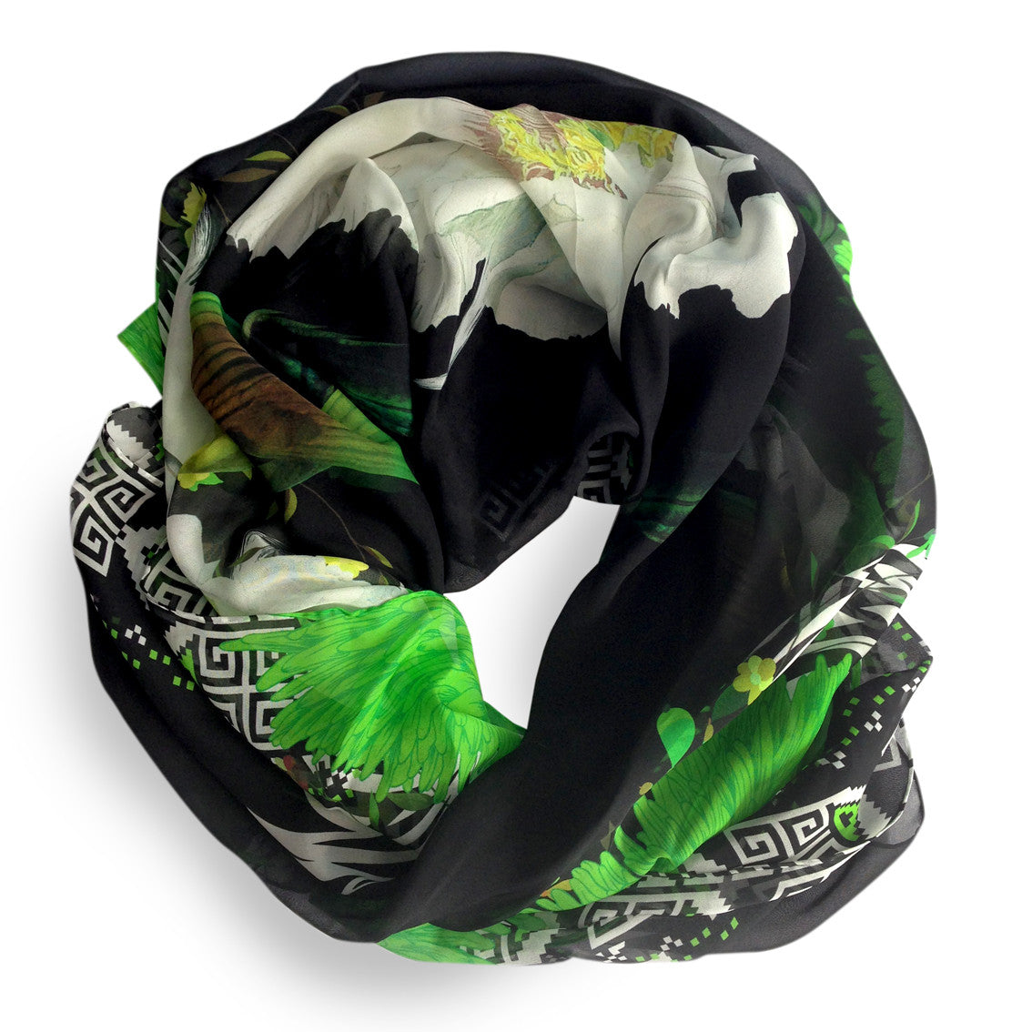'Paradise Lost' Silk Square Scarf - Sarah Howell Limited Edition - 2