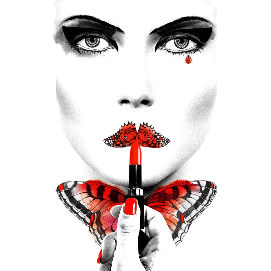 Lips Print - Sarah Howell Limited Edition - 1