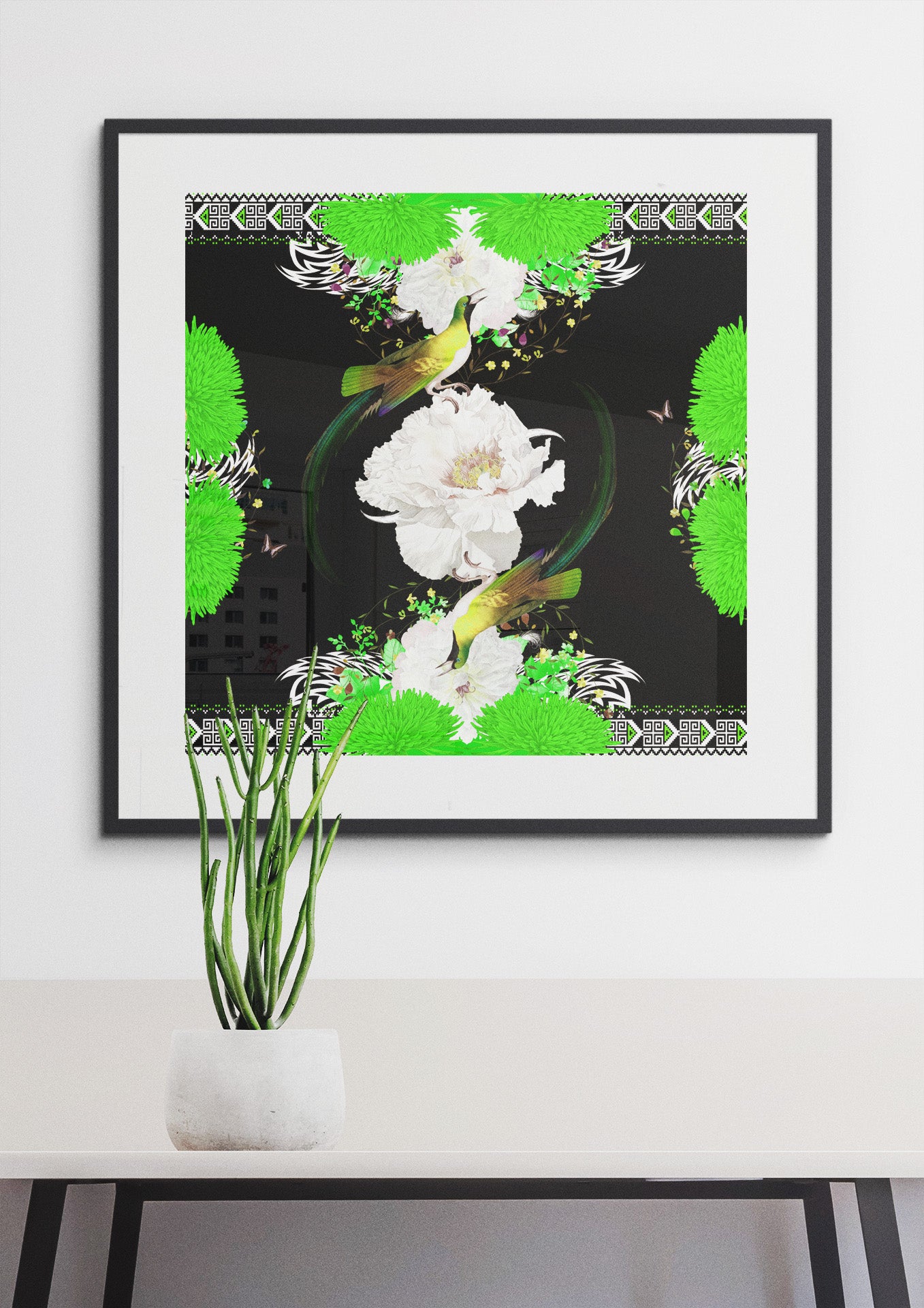 Limited Edition Scarf Print: Paradise Lost