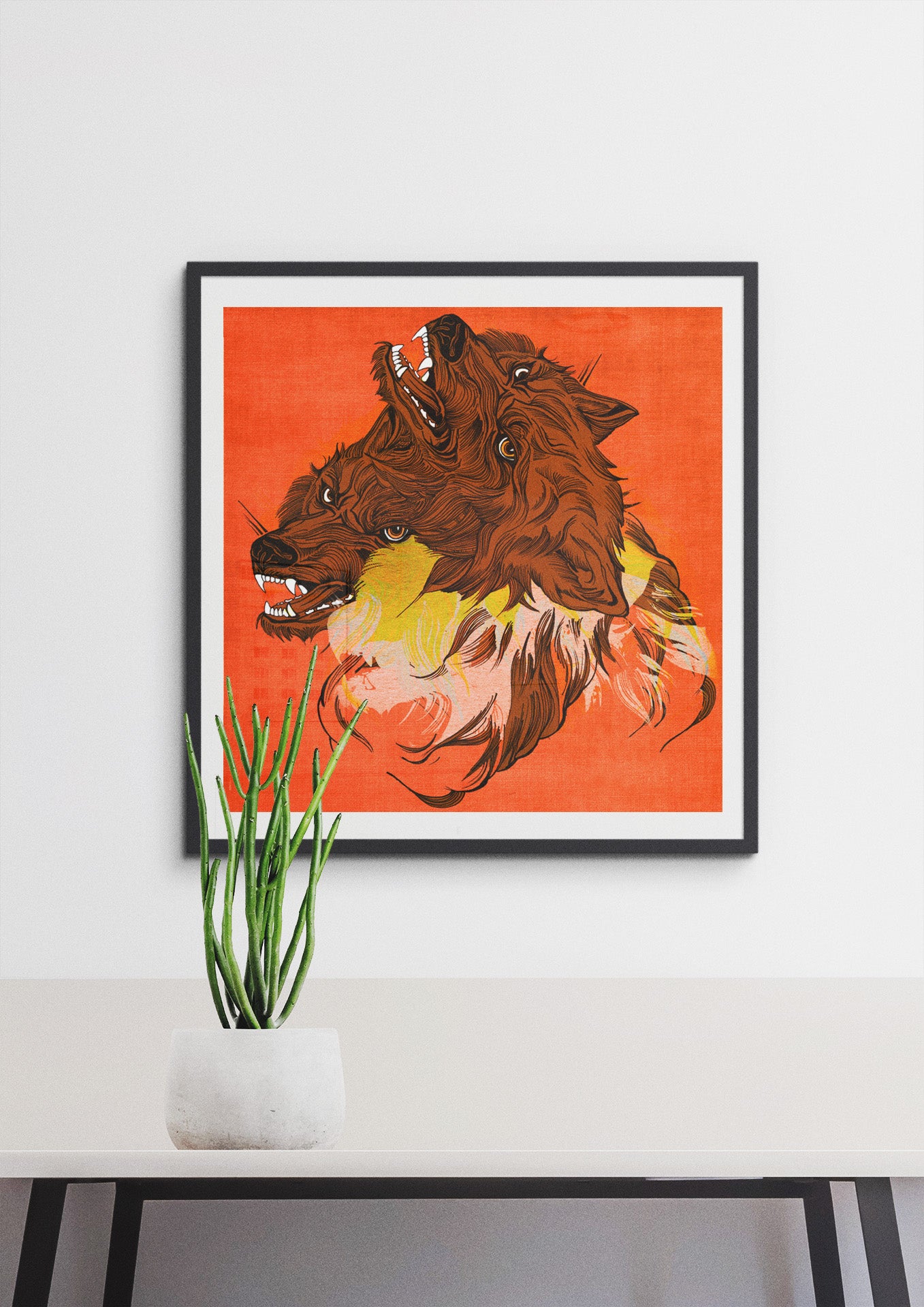 Limited Edition Print: Wolves